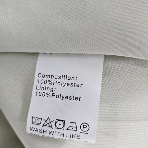 BTBFM Womens Small Summer Boho Floral Green Maxi Dress Ruffle Hem Flowy Casual - Picture 12 of 13